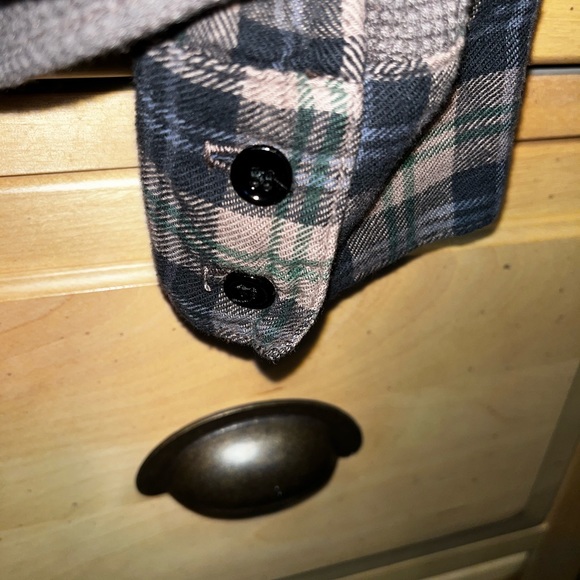 Splendid women’s small long sleeve multi color button down shirt - Picture 8 of 14